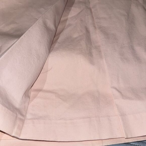 Charter Club Pink Cotton Blend Knee-Length Skirt With Front Pleat Design Size 10 - Picture 6 of 7